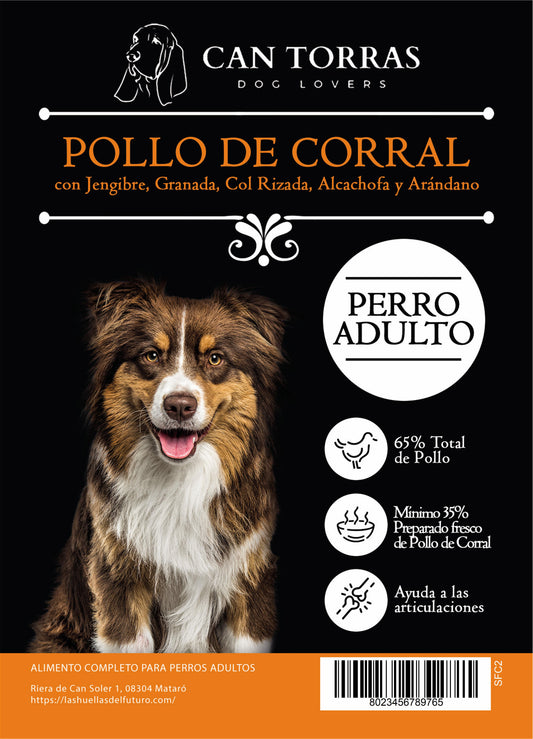 Superfood 65 Pollo de corral adulto